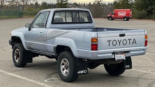 For Sale: 1988 Toyota 4WD Pickup “DELUXE” Short-Bed & the 22RE 4cyl!