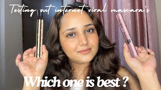 Testing Out *New L’Oreal Panorama Mascara || L'Oreal Panorama vs Maybelline Sky High Mascara Review