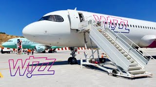 WIZZAIR A321 NEO 4K Flight Experience from Skiathos (JSI) to Milan (MXP)