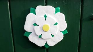 Yorkshire Rose plaque, Router project