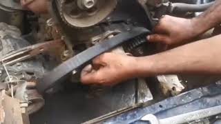 Toyota 2400cc engine timing belt replacement