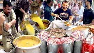 OLD DELHI STYLE WARIS NIHARI LAHORE MAKING & RECIPE | FAMOUS NALLI NEHARI RECIPE WITH HOT SPICES