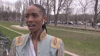 Adesuwa Aighewi Interview at Chanel Show 5/3/2019