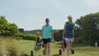 Karrie Webb and Bree Laughlin visit Victoria's Mornington Peninsula