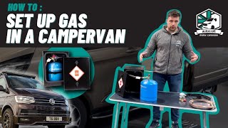 How to set up gas in a campervan (904 and 907 campingaz)