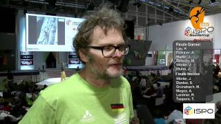 Livetalk/Interview mit Udo "Udini" Neumann beim Deutschen Bouldercup 2012 auf der ISPO München