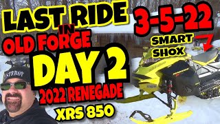 Buttermilk Falls: Last Old Forge Ride of Season: Day 2 of 2 March 5th, 2022