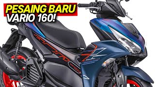 HONDA Vario 160 Minggir Dulu! Yamaha All New Aerox 155 Versi 2023 MAU LEWAT DENGAN WARNA BARUNYA!