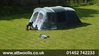 Vango Lismore (Poled) Tent Pitching & Packing Video