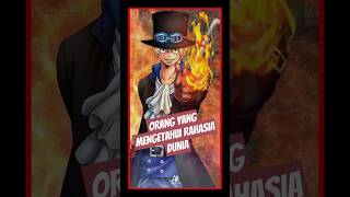 Sabo Mengetahui Rahasia Dunia #onepiece