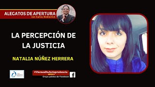 La percepción de la justicia - Natalia Núñez Herrera