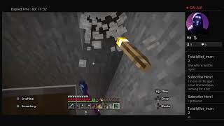 Playing minecraft bedrock Totally chaos SMP realm