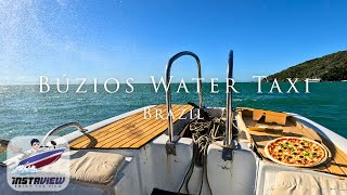 Exploring Paradise: Small Water Taxi Adventure in Búzios, Brazil