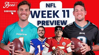 🏈 Aces NFL Show: Week 11 Preview + Extended Review from Week 10!