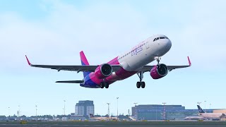 Europe Low-Cost Part 1 - WizzAir A321neo - Warsaw to Stockholm (ESKN)