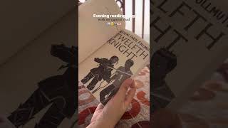 evening reading vlog| reading vlog| prettypaperback | bookstagram