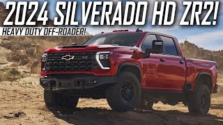 New 2024 Silverado HD ZR2 & Bison Revealed!