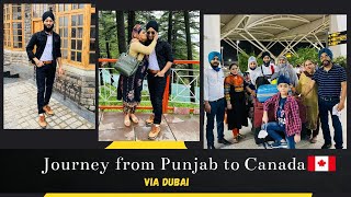 Journey Vlog from Punjab to Canada| Sept 2021 Intake| Centennial College 2022