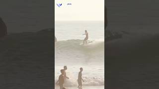 Wave point on #shortvideo #shorts #short #videos #selancar #longboardsurfing #batukaras