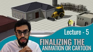 Finalizing the 3D Animation | Moviestorm Cartoon Making Course | Beginner Tutorial 5 | HDsheet