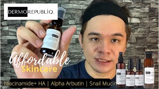 DERMOREPUBLIQ How I scored an Affordable Niacinamide & Alpha Arbutin Serum #niacinamide #skincare