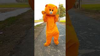 Thandi thandi pawan🥶funny teddy bear dance🤣🤣#shorts#teddybear #youtubeshorts #funny #tiktok #ytshort