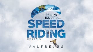 Les 20 ans du speed riding à Valfréjus