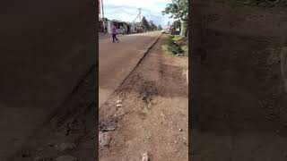 Foot traffic in a village in Ruiru Kiambu County