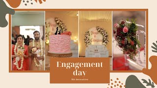 Engagement day decorations | Engagement decor | Betrothal function | Bds decorations