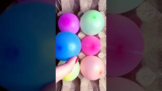 🟢ASMR 🔵 Most satisfying popping balloons ASMR #shorts #asmr #mostsatisfying #viralshort #popping