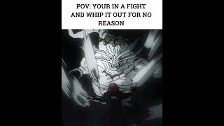 POV: your in a fight and use domain expansion #edit #anime #shorts #jjk