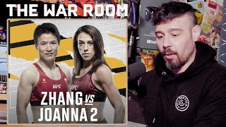 Zhang Weili vs Joanna Jędrzejczyk 2 | The War Room with Dan Hardy | Full Reptile CLIPS