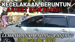 Kecelakaan Beruntun Lembah Anai Padang Panjang-Sumbar,30 Desember 2020 #short