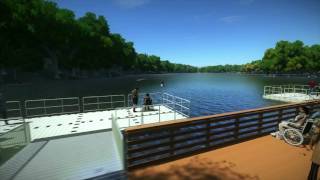 Erickson Park on Glen Loch, Chippewa Falls, WI -- Animation