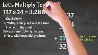 Multiply with Standard Algorithm Practice