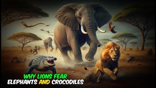 Why Lions Avoid Hunting Elephants and Crocodiles – The Shocking Truth Revealed!