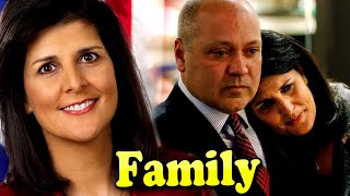 Nikki Haley Family With Daughter,Son and Husband Michael Haley 2023