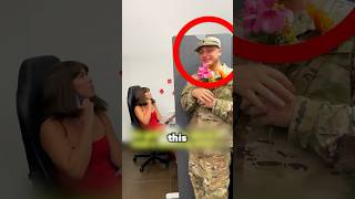 Military Man Surprise Proposal 🥲