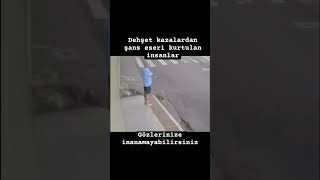 Kazadan şans eseri kurtulan insanlar