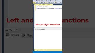 #SQL Very Useful Left and Right Functions. #datascience #programming #coding