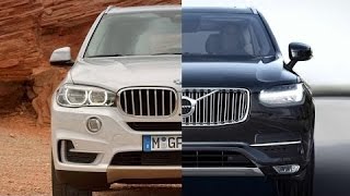 Volvo XC90 vs BMW X5 2016