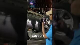 Accident Toyota Rav 4 at Kathmandu Nepal #nepal #toyota