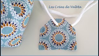 Etiquette de prix pour sac filet alimentaire - Tuto couture ValMa Créas