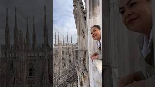 Duomo Cathedral in Milan #shorts #milan #youtubeshorts