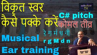 How to develop great ears C# | 5 मिनट रियाज़ | विकृत स्वर  कैसे पहचानें | NadbrahmaTV