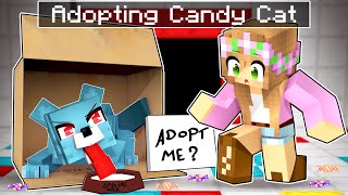 Adopting CANDY CAT in Poppy Playtime CHAPTER 3 in Minecraft