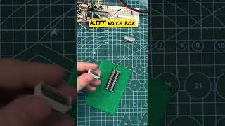 Prototyping KITT voice box. Part one of the video on the channel. #8pins #kitt #vumeter #lm3915 #diy