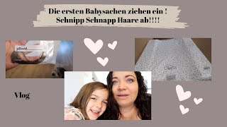 Vlog I erste Babyausstattung I Schnipp Schnapp Haare ab I Odie muss zum Arzt I Bea und Family