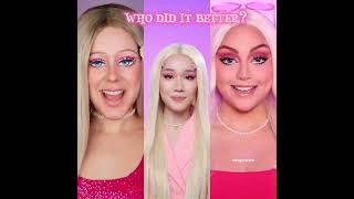 who did it better? #barbie #tren #tiktoktrend #viral