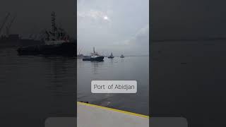 Tugboat -Port of Abidjan #abidjan #cotedivoire #tugboat #shorts #shortsvideo